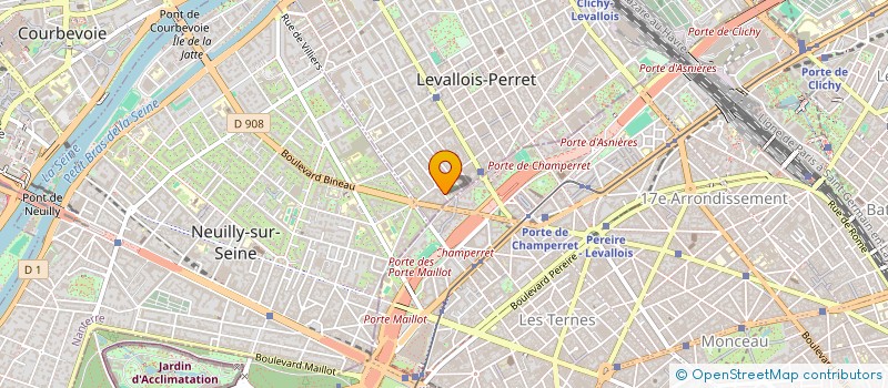 localisation de l'entreprise LEON à LEVALLOIS-PERRET