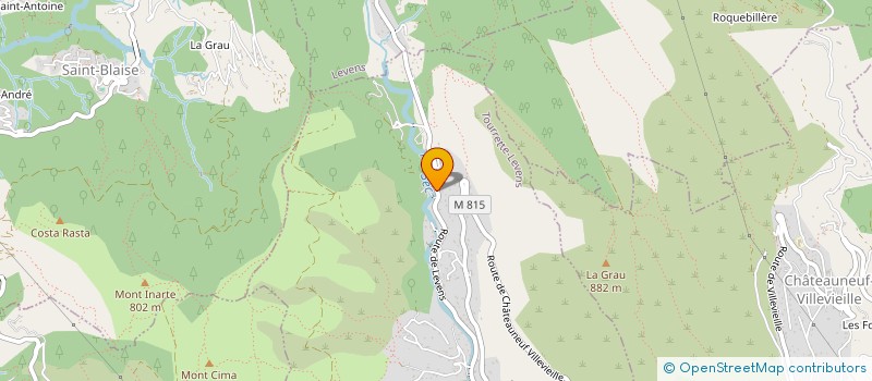 localisation de l'entreprise LEON 92  TOURRETTE-LEVENS