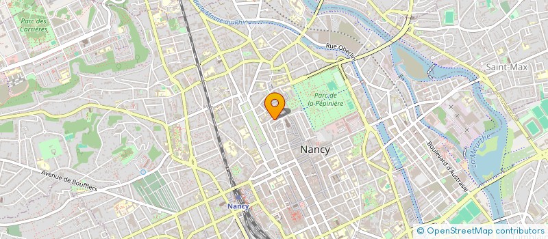 localisation de l'entreprise LEON  NANCY