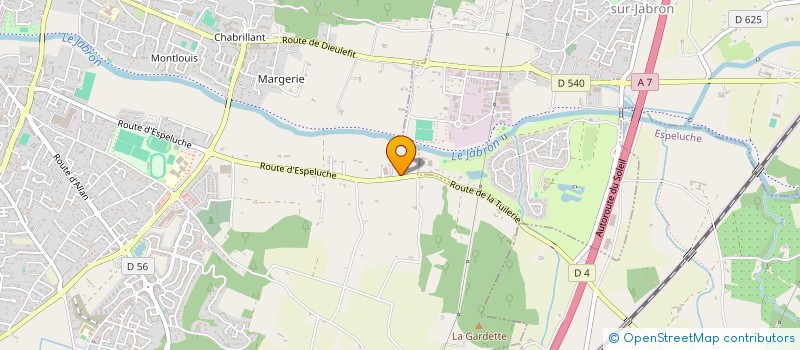 localisation de l'entreprise LEON  MONTELIMAR