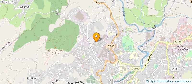 localisation de l'entreprise LEON CHAILLOT - SALAISON DE L'ARDECHE à ROIFFIEUX