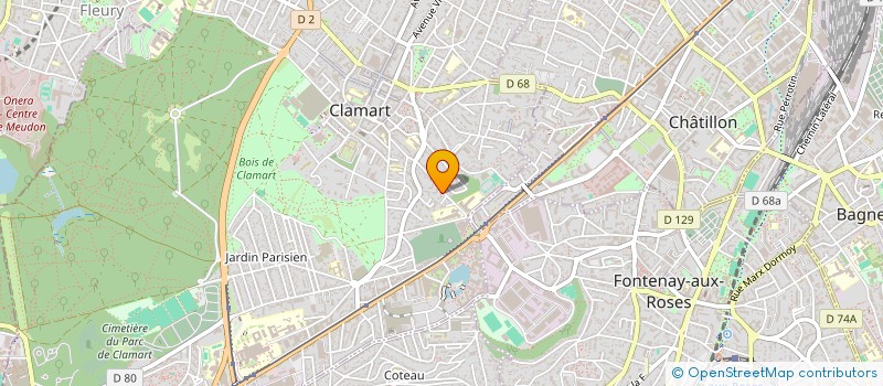 localisation de l'entreprise LEON CONSTRUCTION à CLAMART