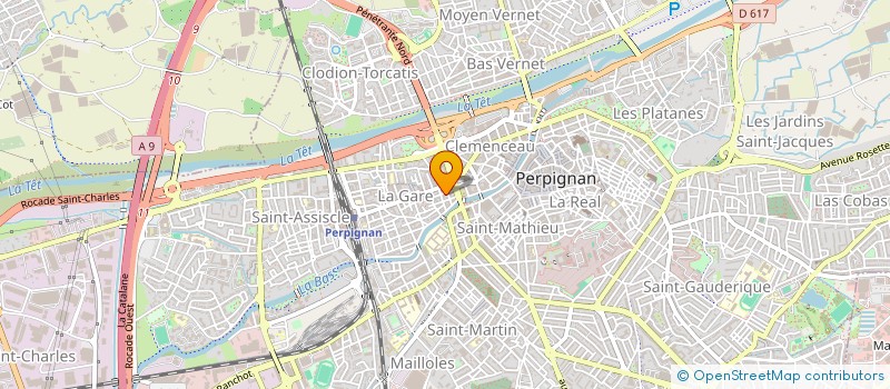 localisation de l'entreprise LEON DIEUDE à PERPIGNAN