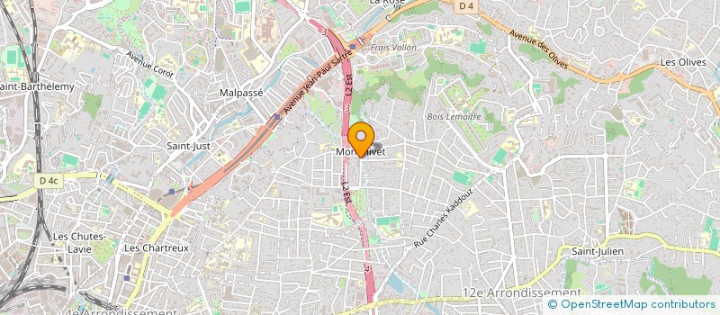 localisation de l'entreprise LEON DISTRI à MARSEILLE