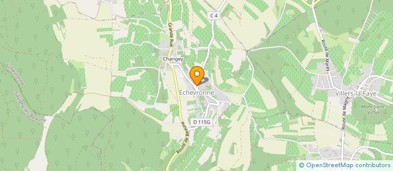 localisation de l'entreprise LEON & DREW 2025  ECHEVRONNE