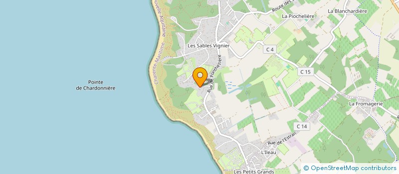 localisation de l'entreprise LEON ET AUGUSTIN  SAINT-GEORGES-D'OLERON