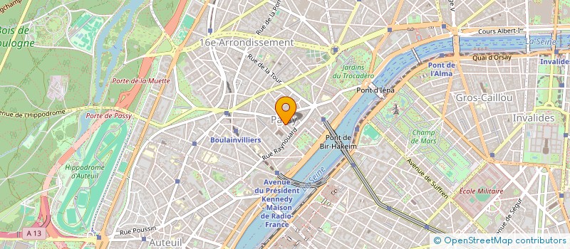 localisation de l'entreprise LEON INVEST  PARIS