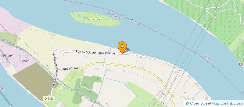 localisation de l'entreprise LEON-JUNOT  AMBES