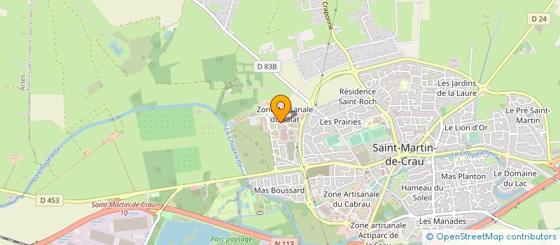 localisation de l'entreprise LEON KIWI  CHATEAUROUX-LES-ALPES