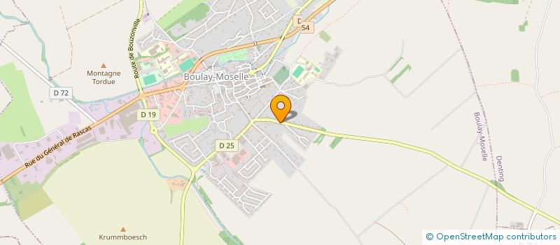 localisation de l'entreprise LEON LOUIS à BOULAY-MOSELLE