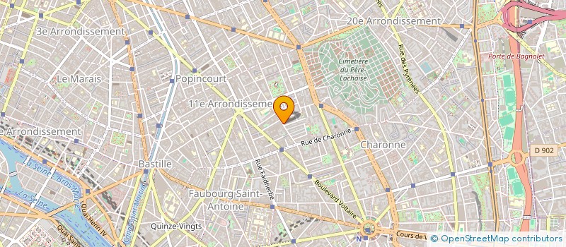 localisation de l'entreprise LEON PARIS  PARIS