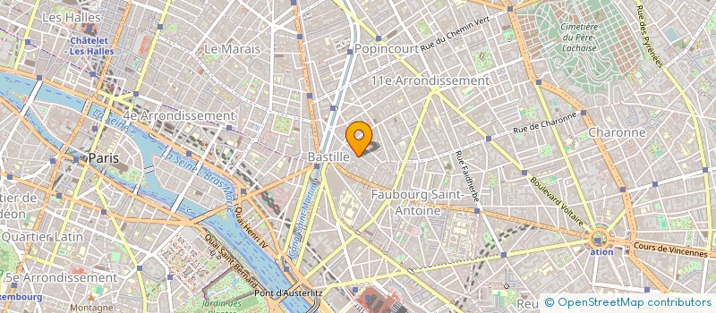 localisation de l'entreprise LEON TRANSPORT SAS à PARIS