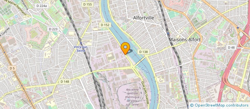 localisation de l'entreprise LEON WEIL INTERNATIONAL à VITRY-SUR-SEINE