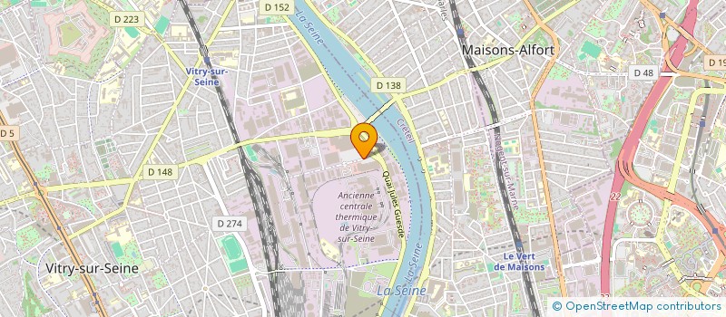 localisation de l'entreprise LEON WEIL SERVICES à VITRY-SUR-SEINE