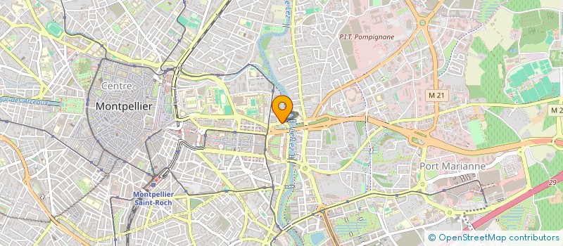 localisation de l'entreprise LEONA à MONTPELLIER