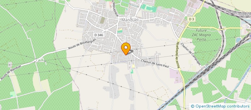 localisation de l'entreprise LEONA  MANDUEL