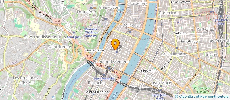 localisation de l'entreprise LEONA  LYON