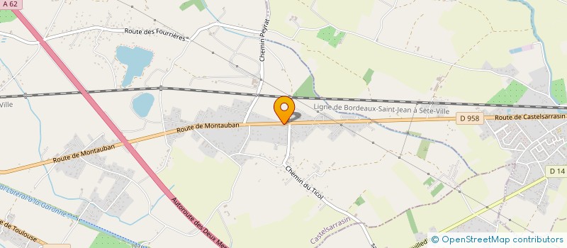 localisation de l'entreprise LEONAKEOS  CASTELSARRASIN