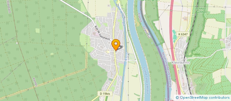 localisation de l'entreprise LEONAM  KEMBS