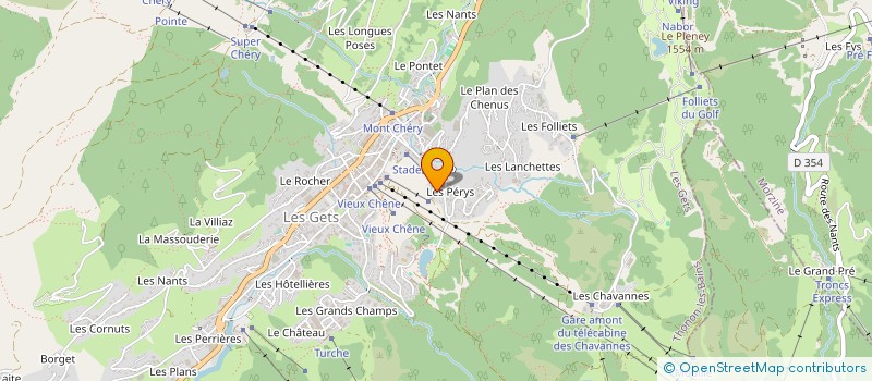 localisation de l'entreprise LEONAO à LES GETS