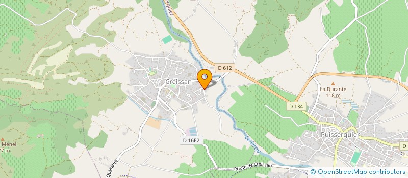 localisation de l'entreprise LEONARD  CREISSAN