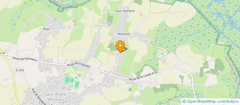 localisation de l'entreprise LEONARD  SAINT-ANDRE-DES-EAUX