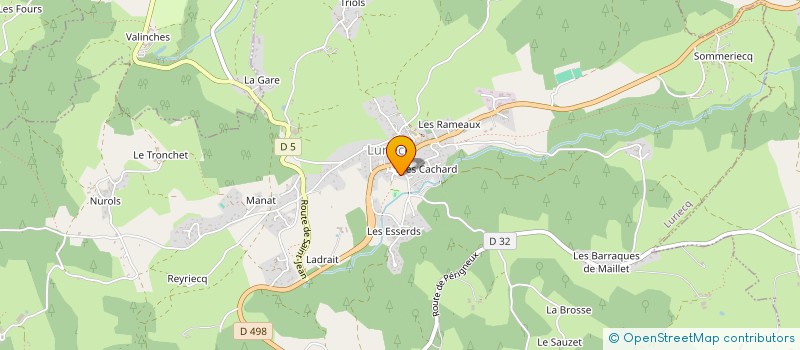 localisation de l'entreprise LEONARD  LURIECQ