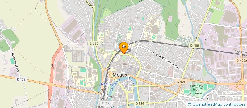 localisation de l'entreprise LEONARD à MEAUX