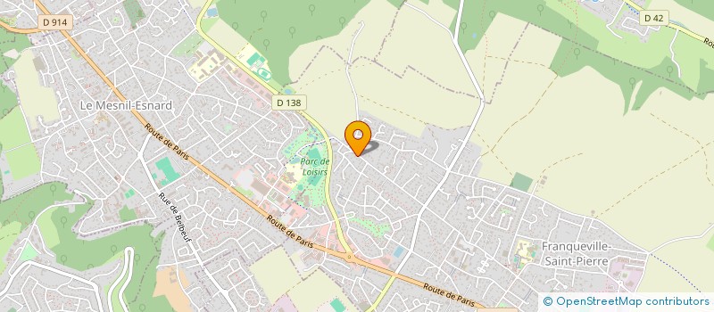 localisation de l'entreprise LEONARD  FRANQUEVILLE-SAINT-PIERRE