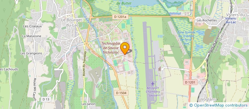 localisation de l'entreprise LEONARD  LE BOURGET-DU-LAC