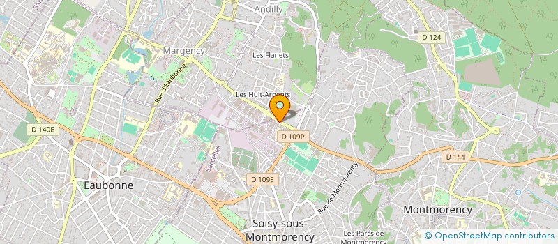 localisation de l'entreprise LEONARD DANIEL à SOISY-SOUS-MONTMORENCY