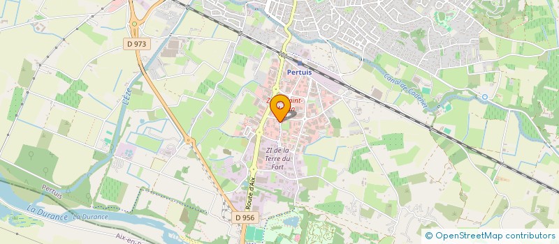 localisation de l'entreprise LEONARD DE VINCI  PERTUIS