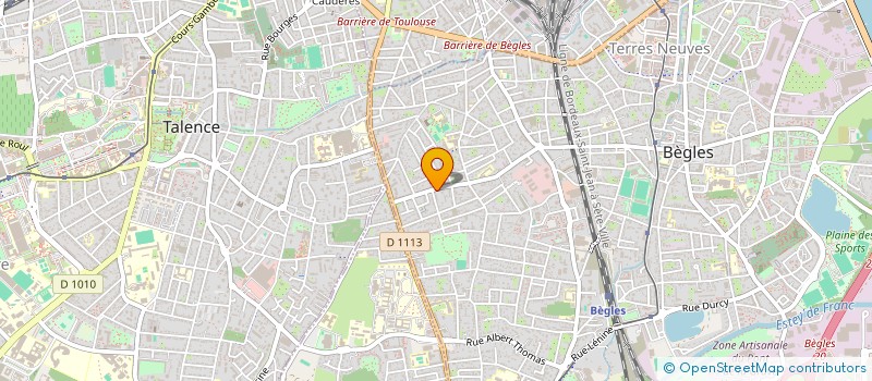 localisation de l'entreprise LEONARD ET DISCIPLE à BEGLES
