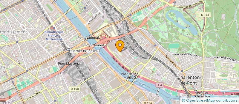 localisation de l'entreprise LEONARD FILMS  CHARENTON-LE-PONT