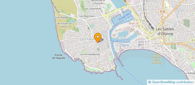 localisation de l'entreprise LEONARD FILMS à LES SABLES D'OLONNE