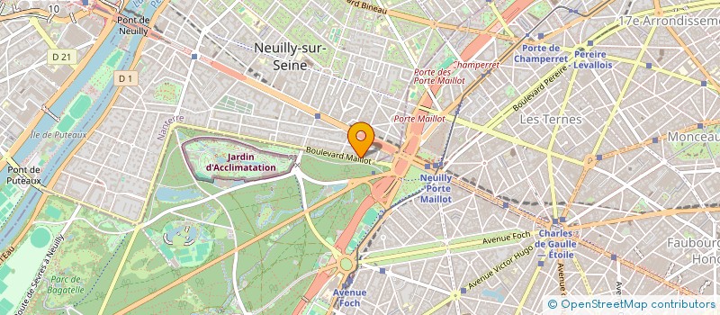 localisation de l'entreprise LEONARD JACQU à NEUILLY-SUR-SEINE