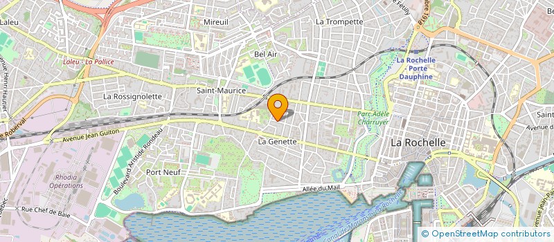 localisation de l'entreprise LEONARD JEANSON & CO  LA ROCHELLE