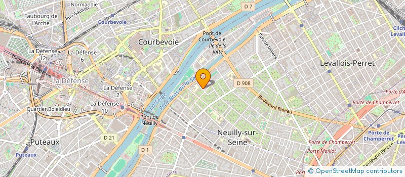 localisation de l'entreprise LEONARD PHILIPPE - LOY NICOLE à NEUILLY-SUR-SEINE