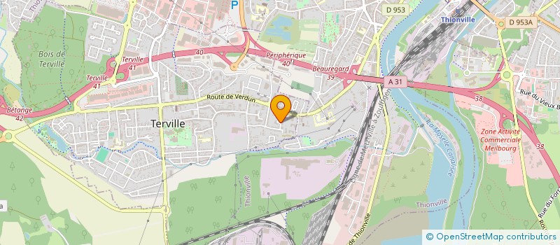 localisation de l'entreprise LEONARD - SOUHARD  TERVILLE