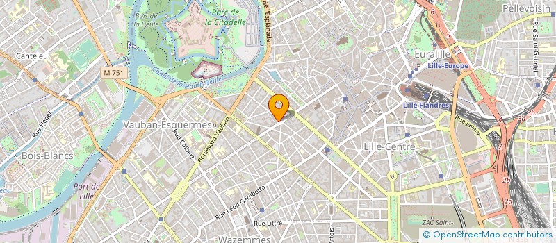 localisation de l'entreprise LEONARD STAGES à LILLE