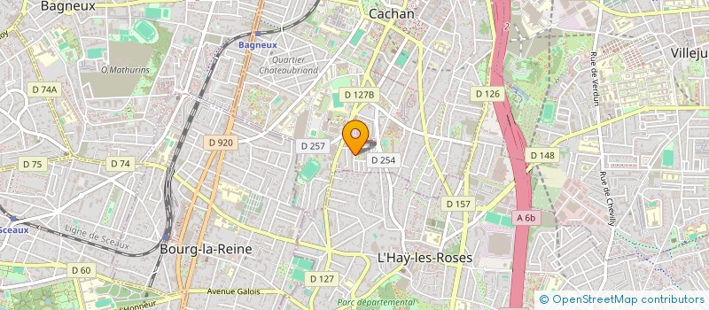 localisation de l'entreprise LEONARD TRANSPORTS  CACHAN