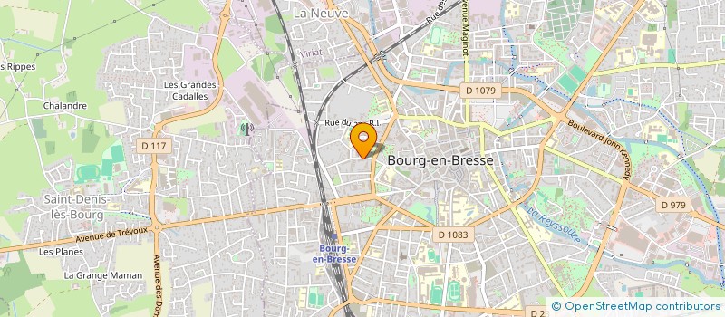 localisation de l'entreprise LEONARDI LOIC  BOURG-EN-BRESSE