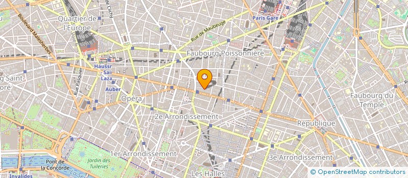 localisation de l'entreprise LEONARDO PARIS OPERA  PARIS