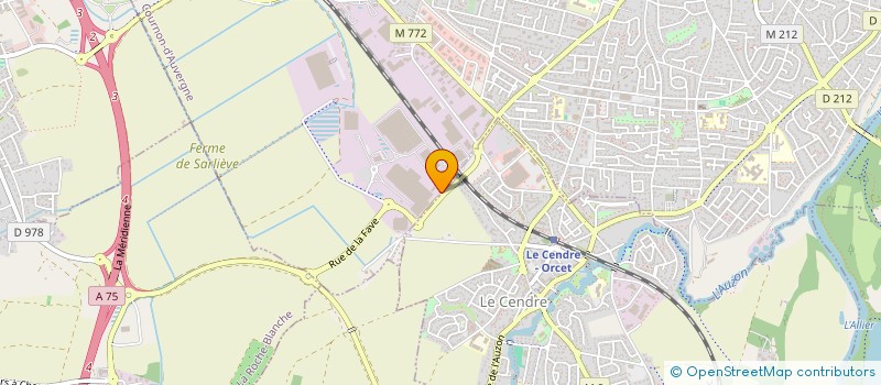 localisation de l'entreprise LEONBERG  COURNON-D'AUVERGNE