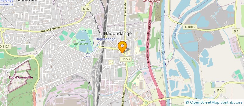 localisation de l'entreprise LEONCE GAYIBOR à MONTIGNY-LES-METZ