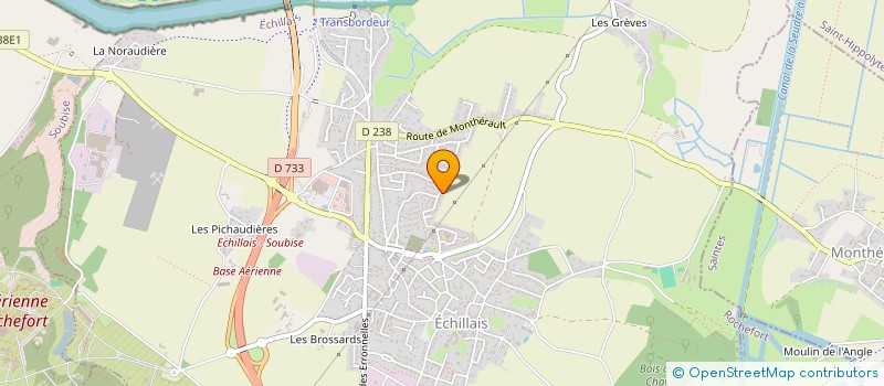 localisation de l'entreprise LEONE-510  ECHILLAIS