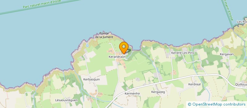 localisation de l'entreprise LEONE BLANQUI  POULLAN-SUR-MER