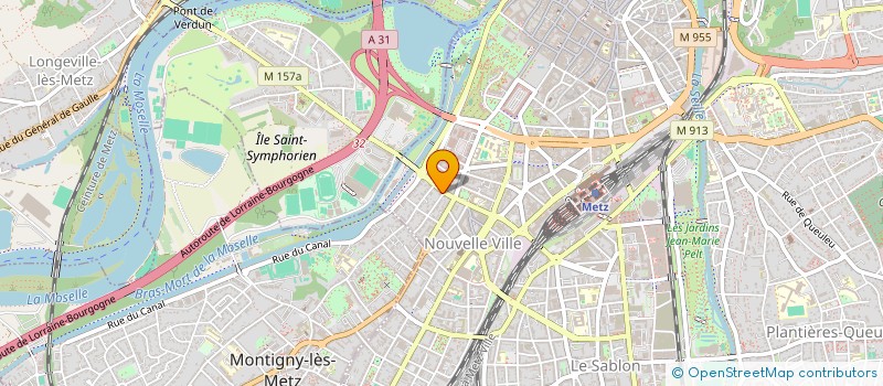 localisation de l'entreprise LEONE CONCEPT  METZ