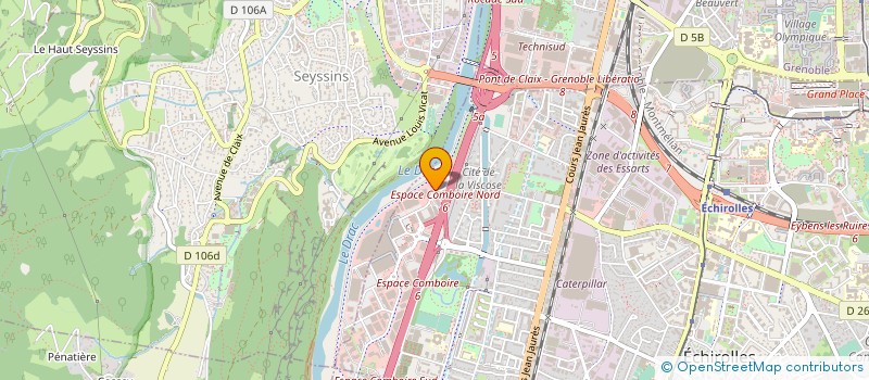 localisation de l'entreprise LEONE FRANCE à ECHIROLLES