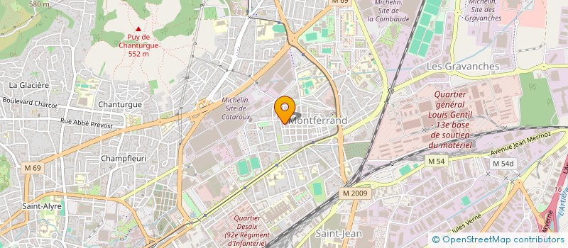 localisation de l'entreprise LEONE HOLDING à CLERMONT-FERRAND